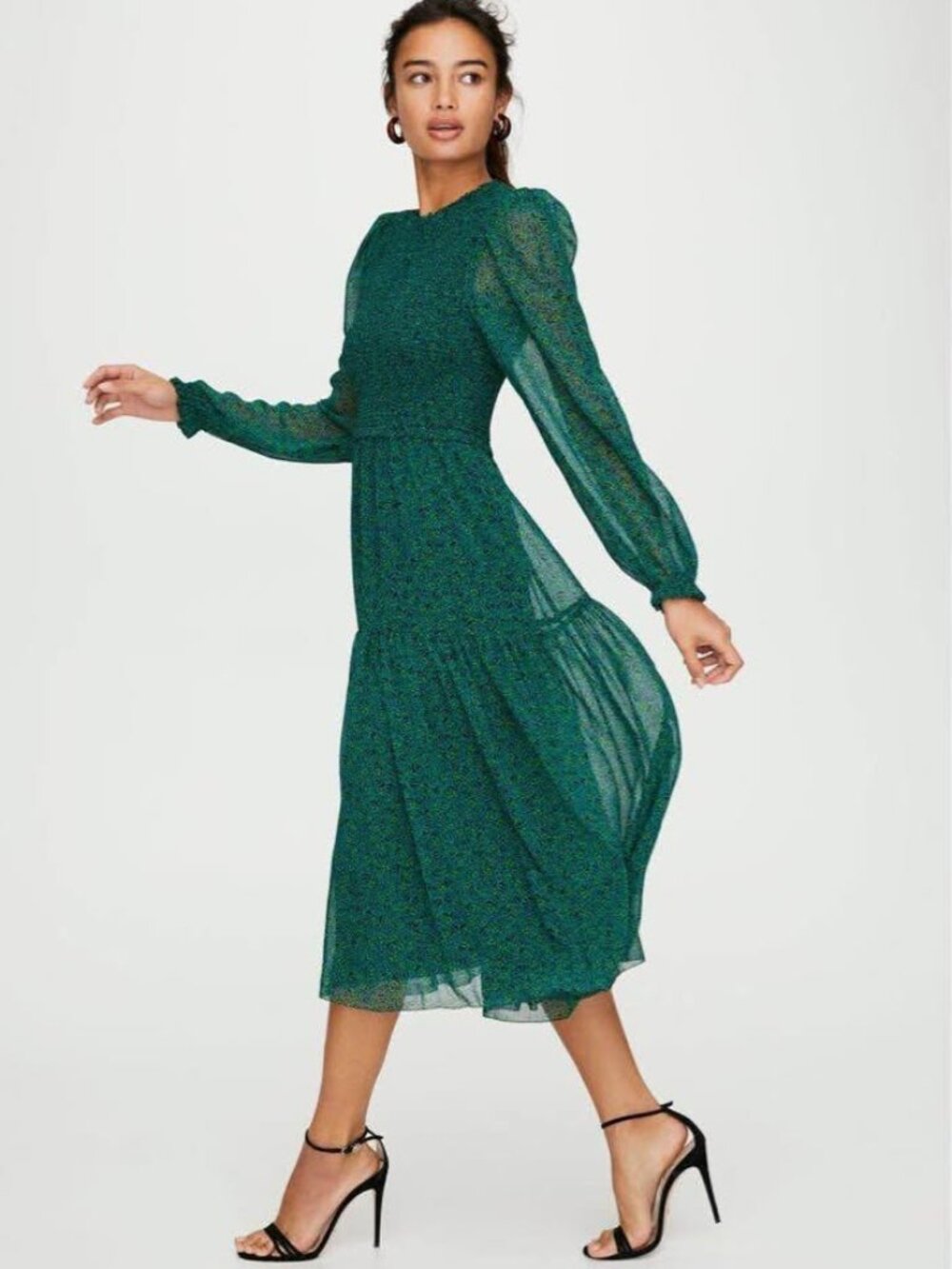 Wilfred Green Rosalyn Midi dress size XS